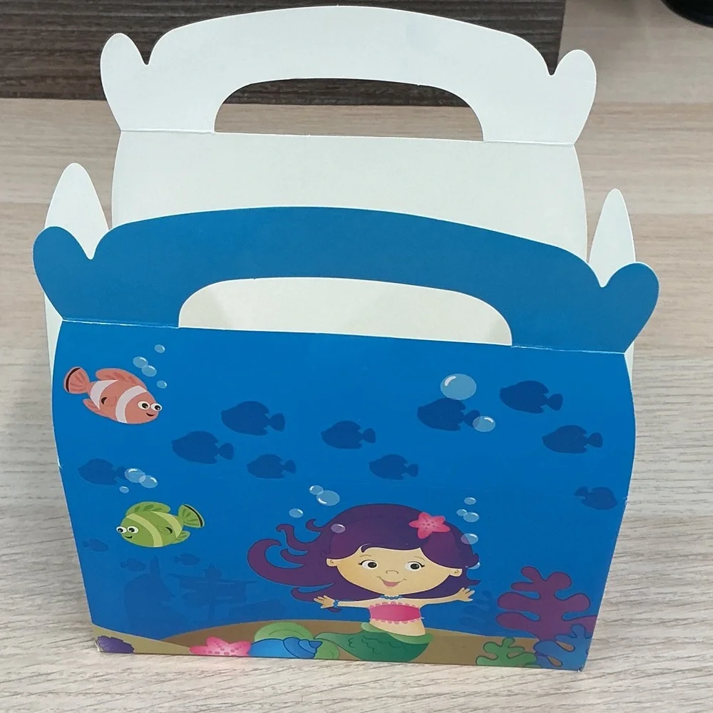 Mermaid Party Favor Set with Green and Blue Accents